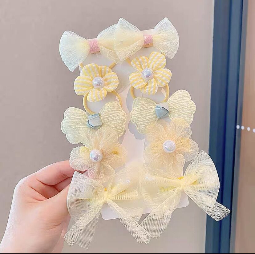 set cột tóc kẹp tóc cho bé đủ mẫu dễ thương phong cách hàn quốc