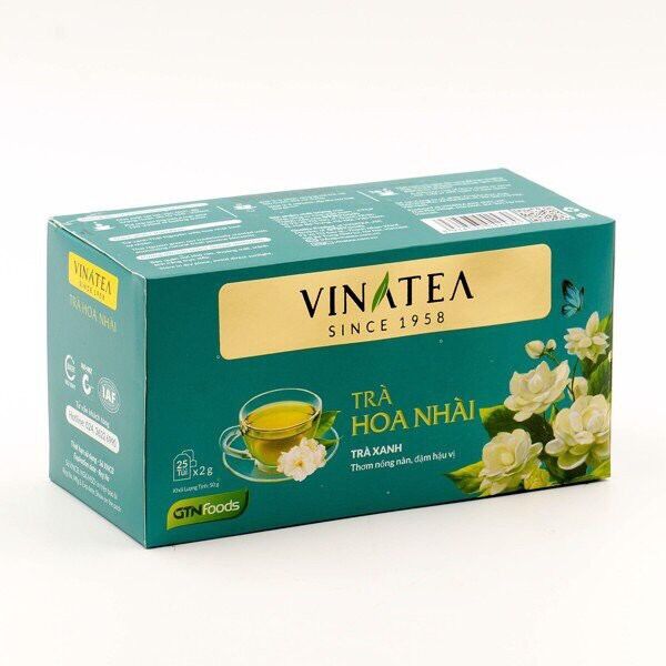 Trà hoa nhài Vinatea hộp 50g
