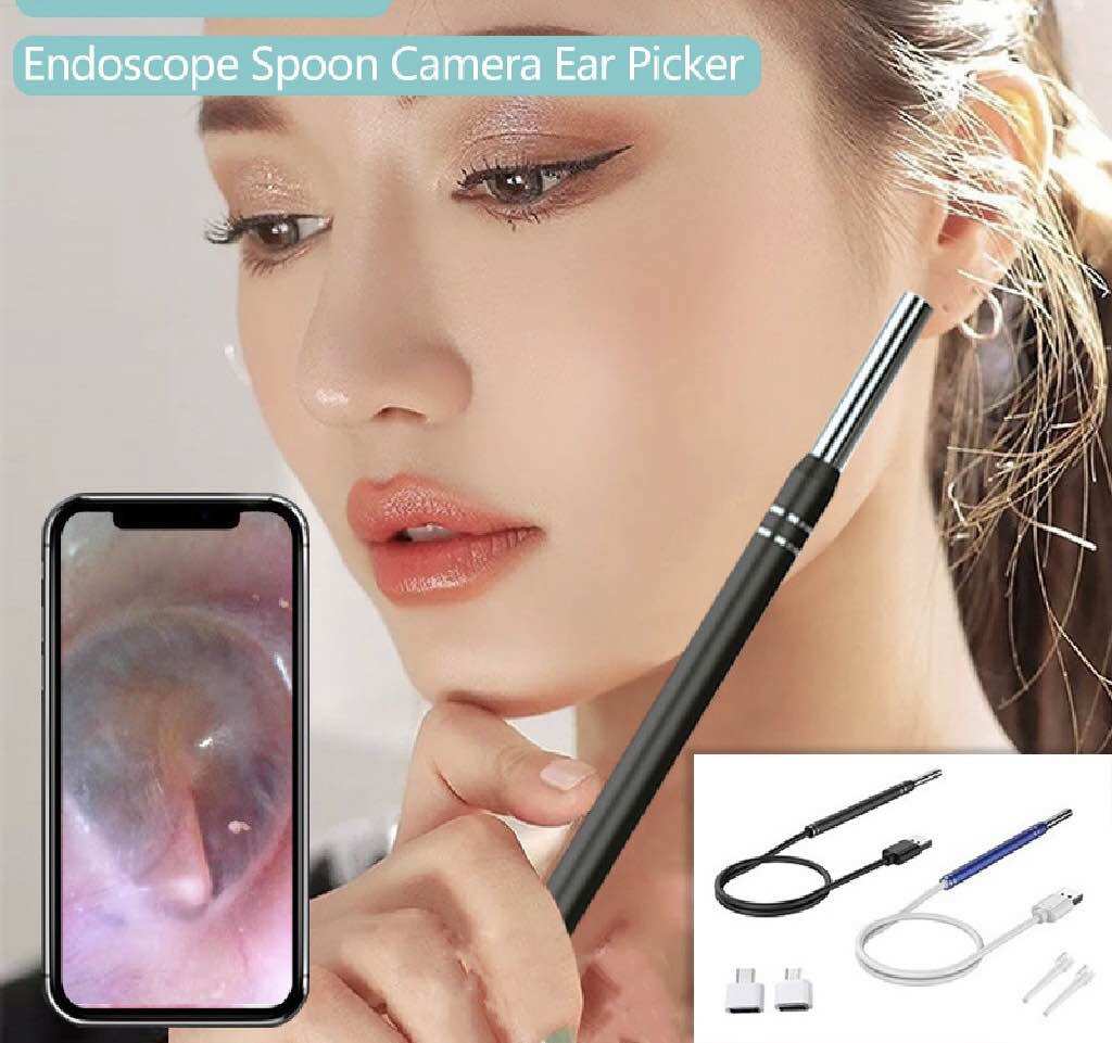 Dụng Cụ Lấy Ráy Tai Tích Hợp Camera Mini