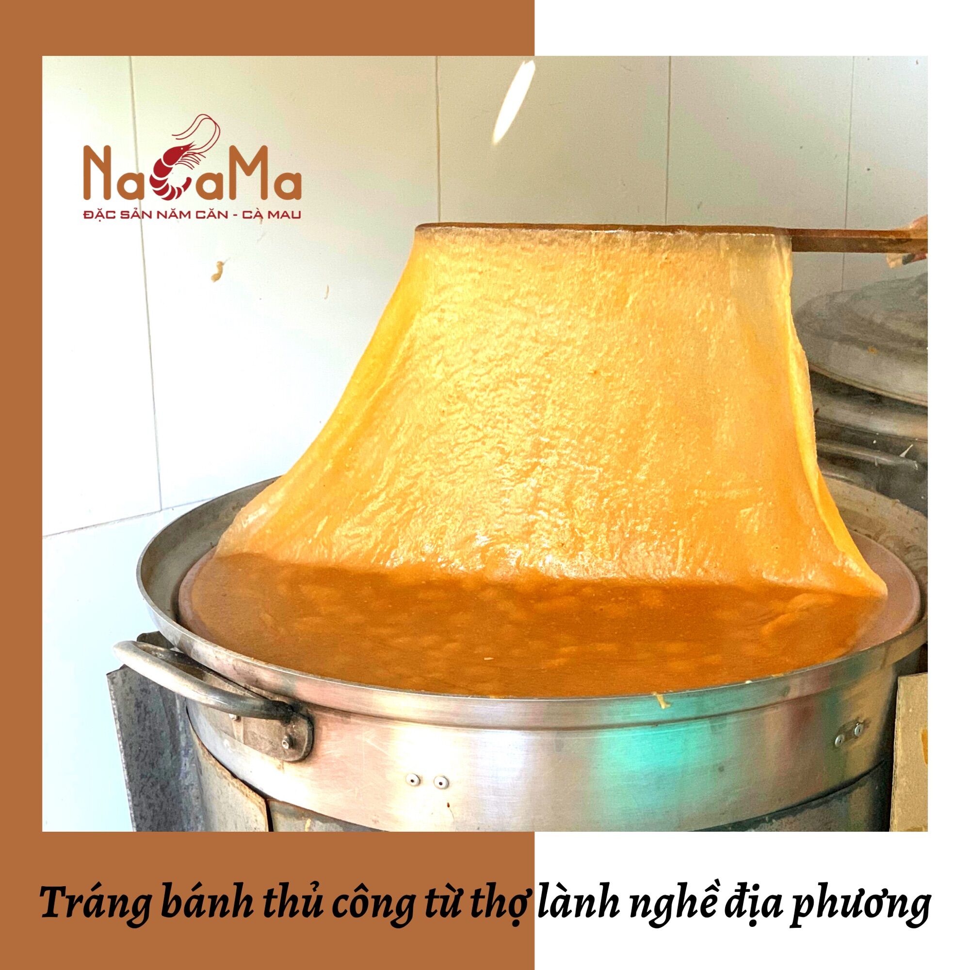 Bánh Phồng Tôm Cà Mau - NACAMA Tôm Tươi