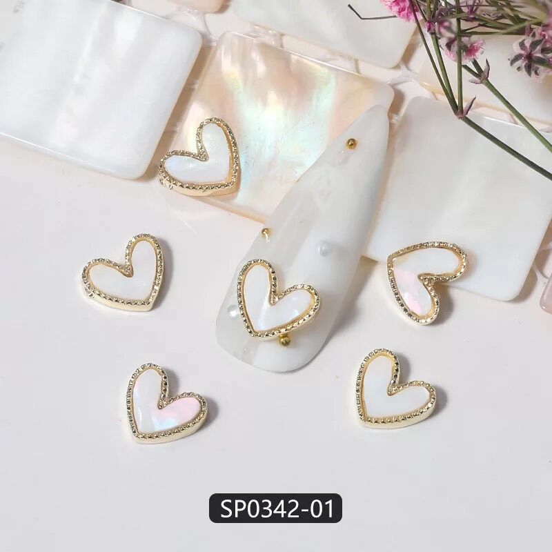 Charm tim- phụ kiện trang trí móng