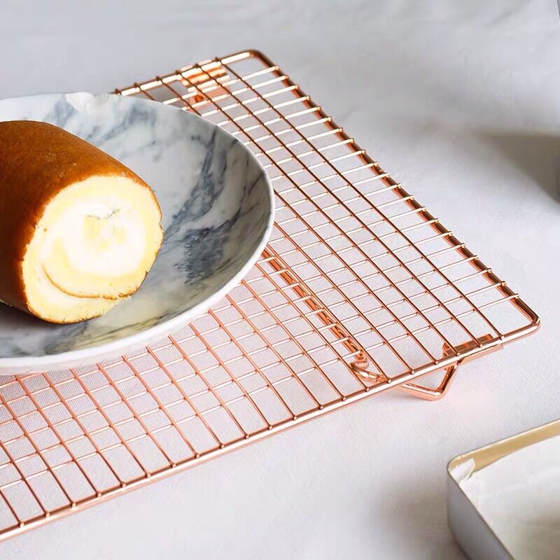 Rack hong bánh màu Rose Gold