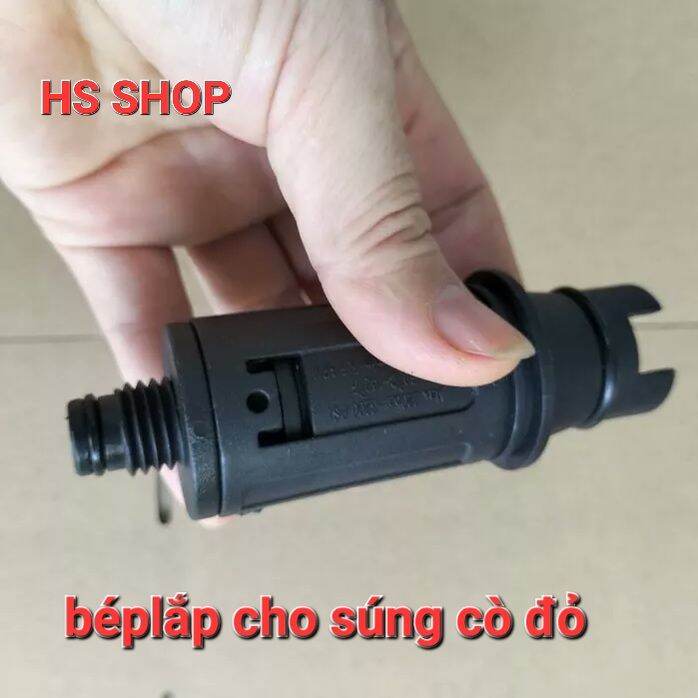 Đầu bép lắp s. úng xịt rửa xe áp lực cao,có chỉnh tia