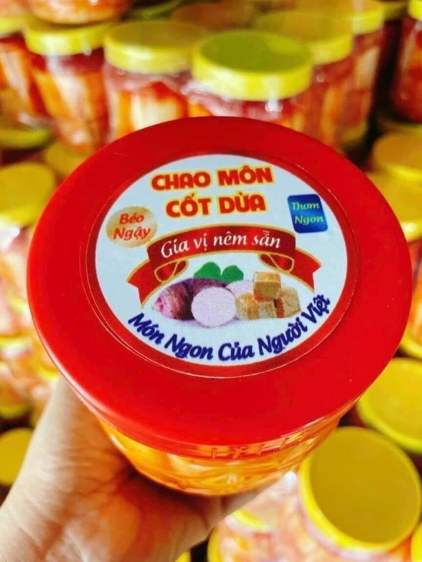 Chao môn cốt dừa hủ 700g