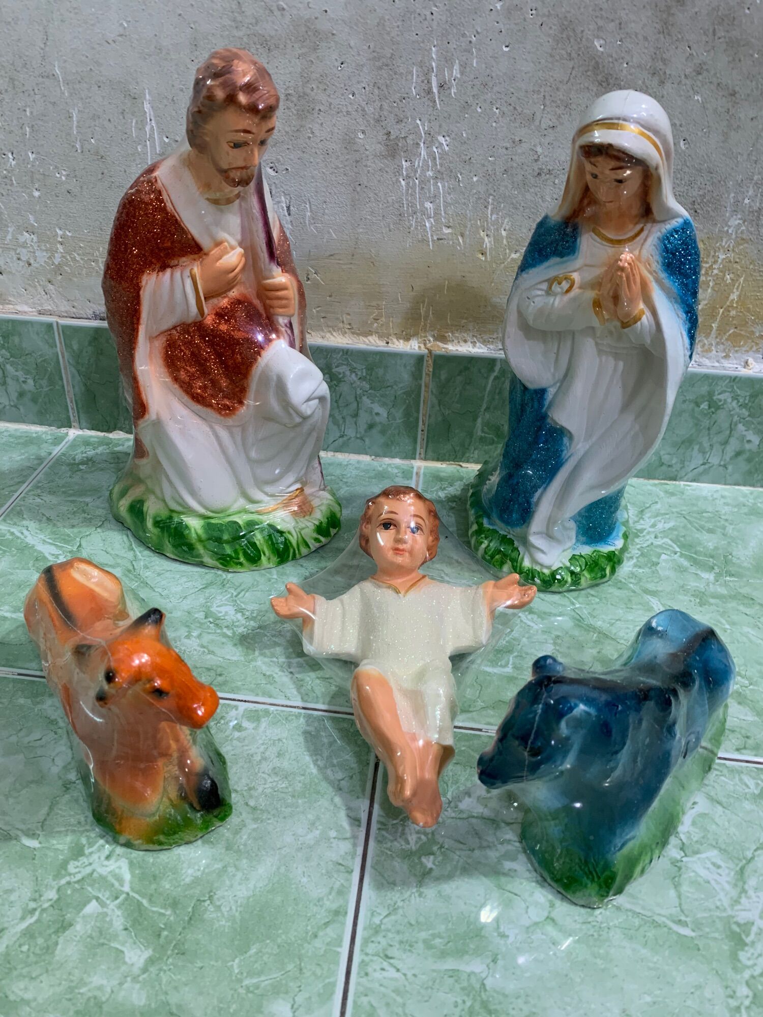 Tượng chúa giáng sinh 30cm / 5 tượng