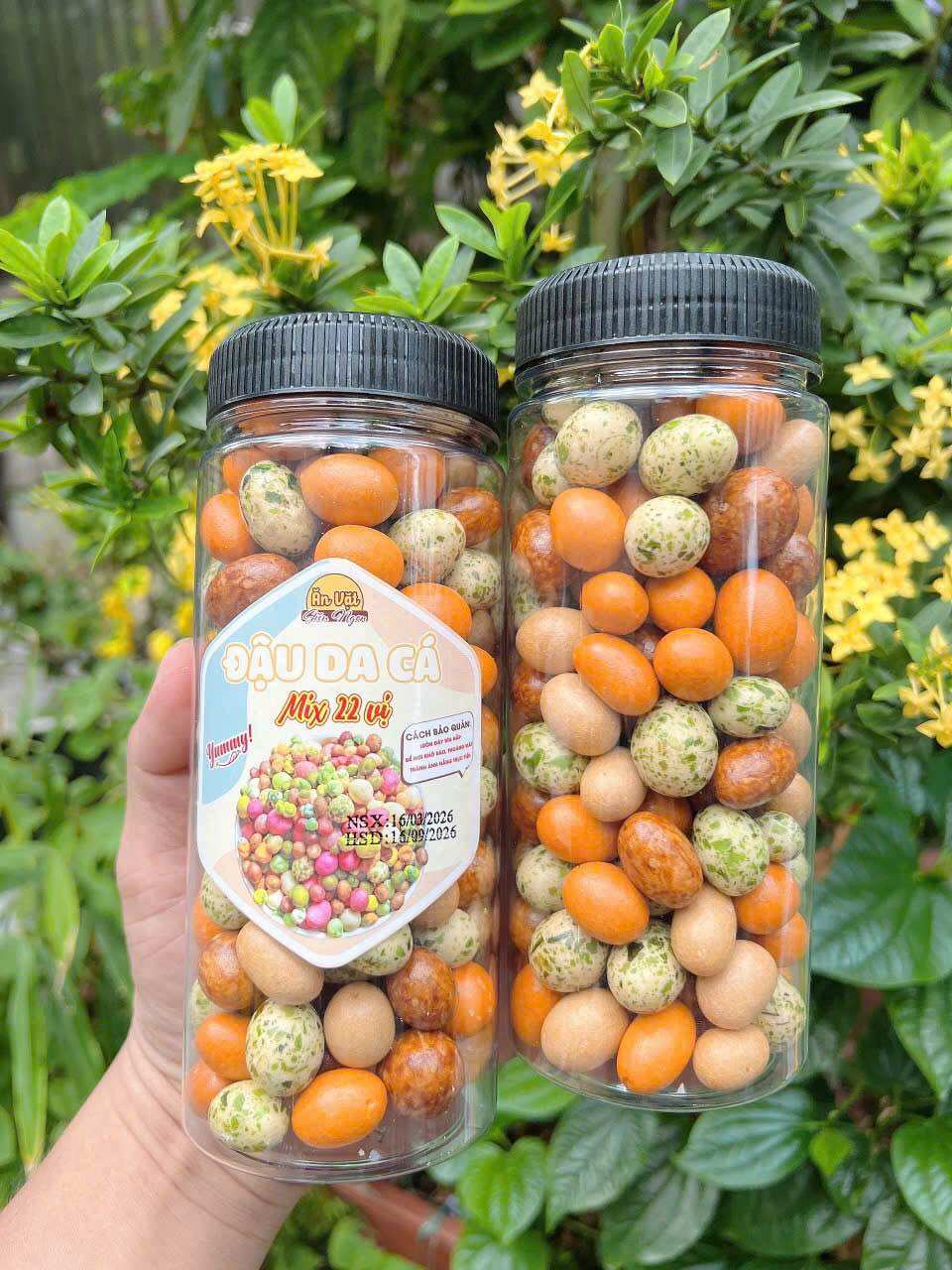 Đậu Phộng Da Cá Nước Cốt Dừa Mixx Vị Siêu Ngon Lọ (300 Gram)🌻