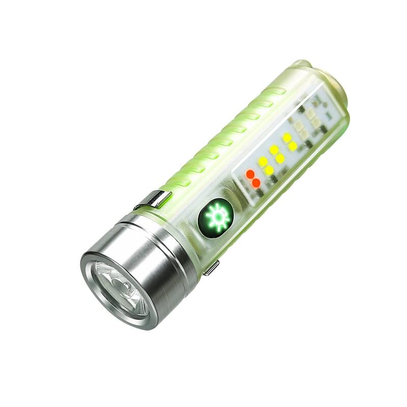 Siêu sáng L2 LED Đèn pin cố định tập trung ánh sáng trắng Đỏ Xanh Tím nhiều màu đèn câu cá tìm kiếm cắm trại đèn lồng