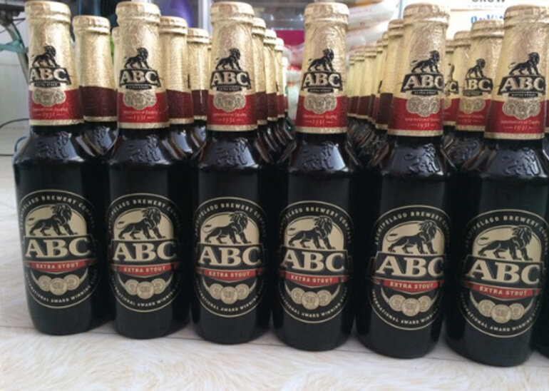 1 thùng 24 chai bia abc Thái Lan