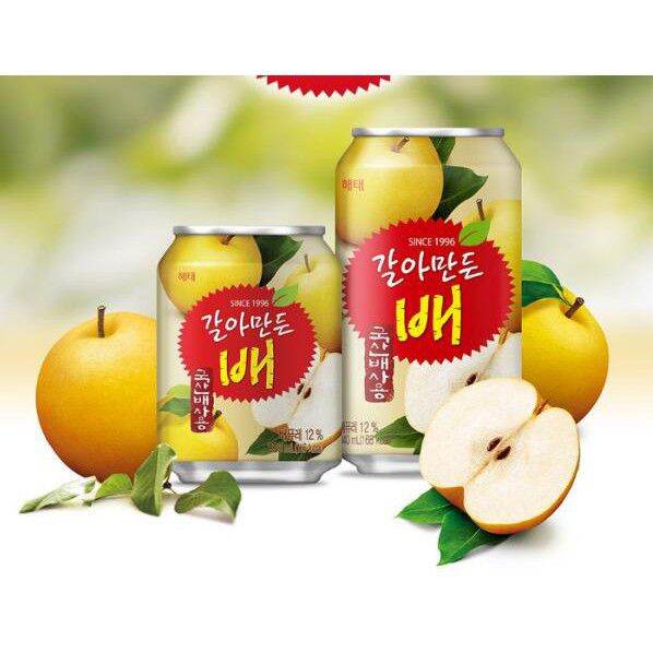 Nước ép Hàn Quốc lon 238ml