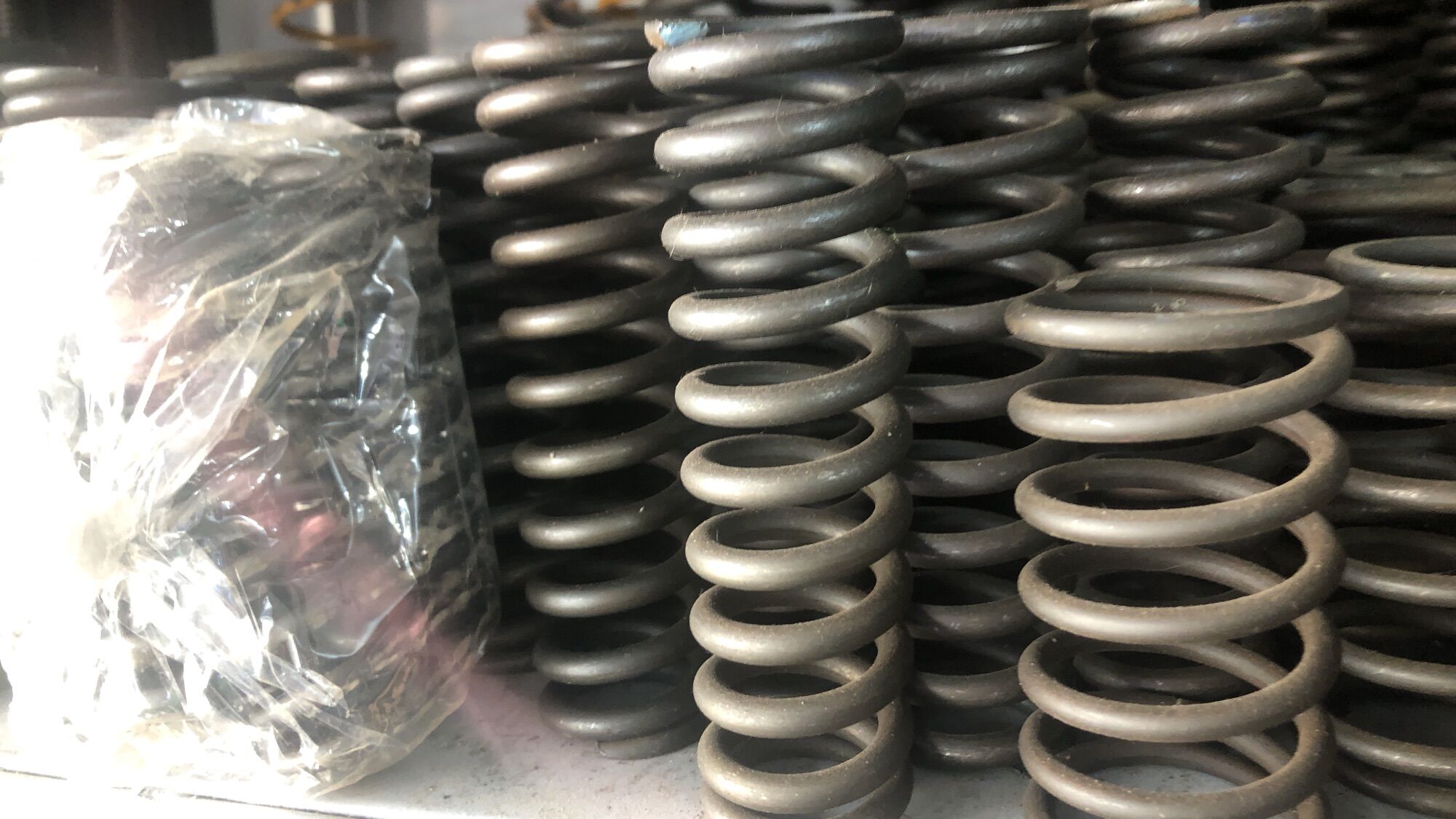Lò xo nén phi 60 (sợi 7mm dài 220mm,thép chịu lực tốt)🤝🤝🤝