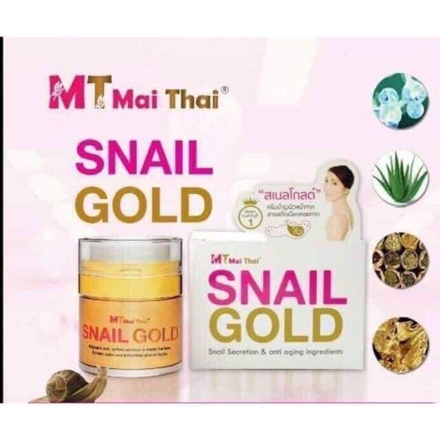 Snail gold mai kem ốc sên thái chuẩn bill