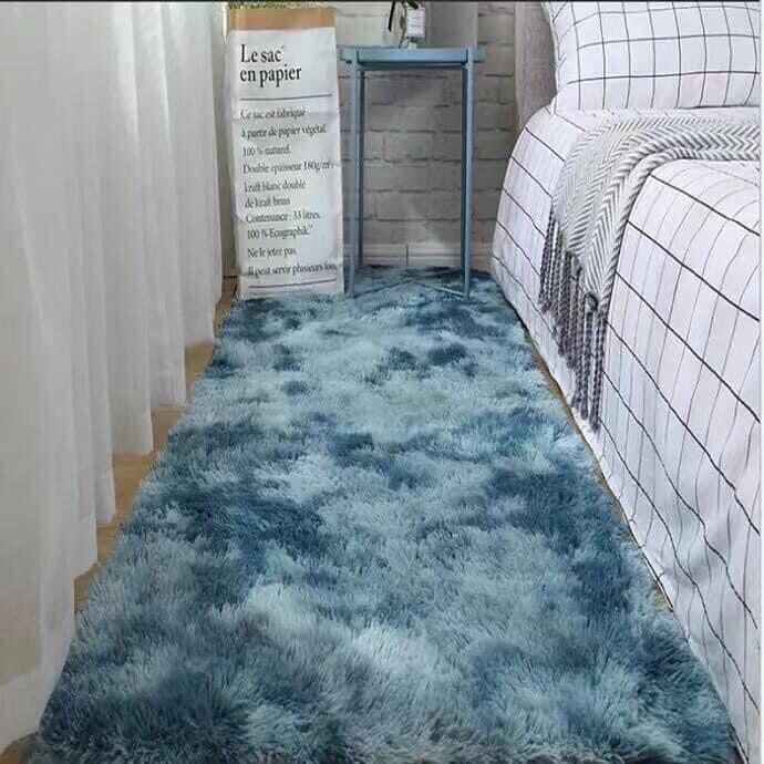 Thảm lông loang trải sàn - thảm lông trải giường ngủ 2m x 1m6