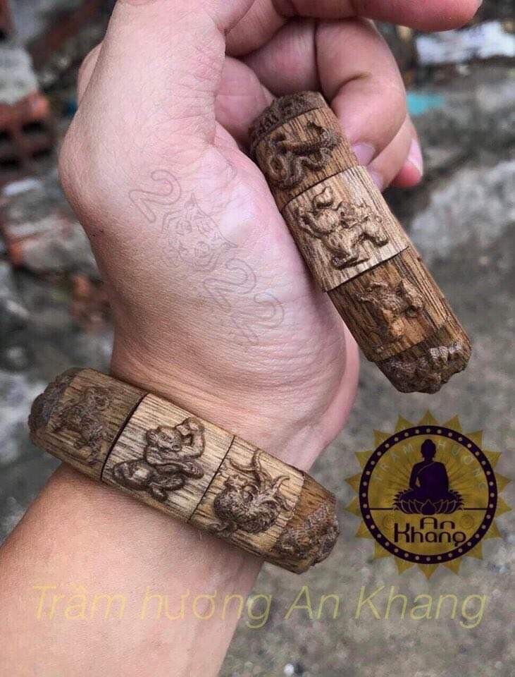 Vòng trầm tốc 12 con giáp