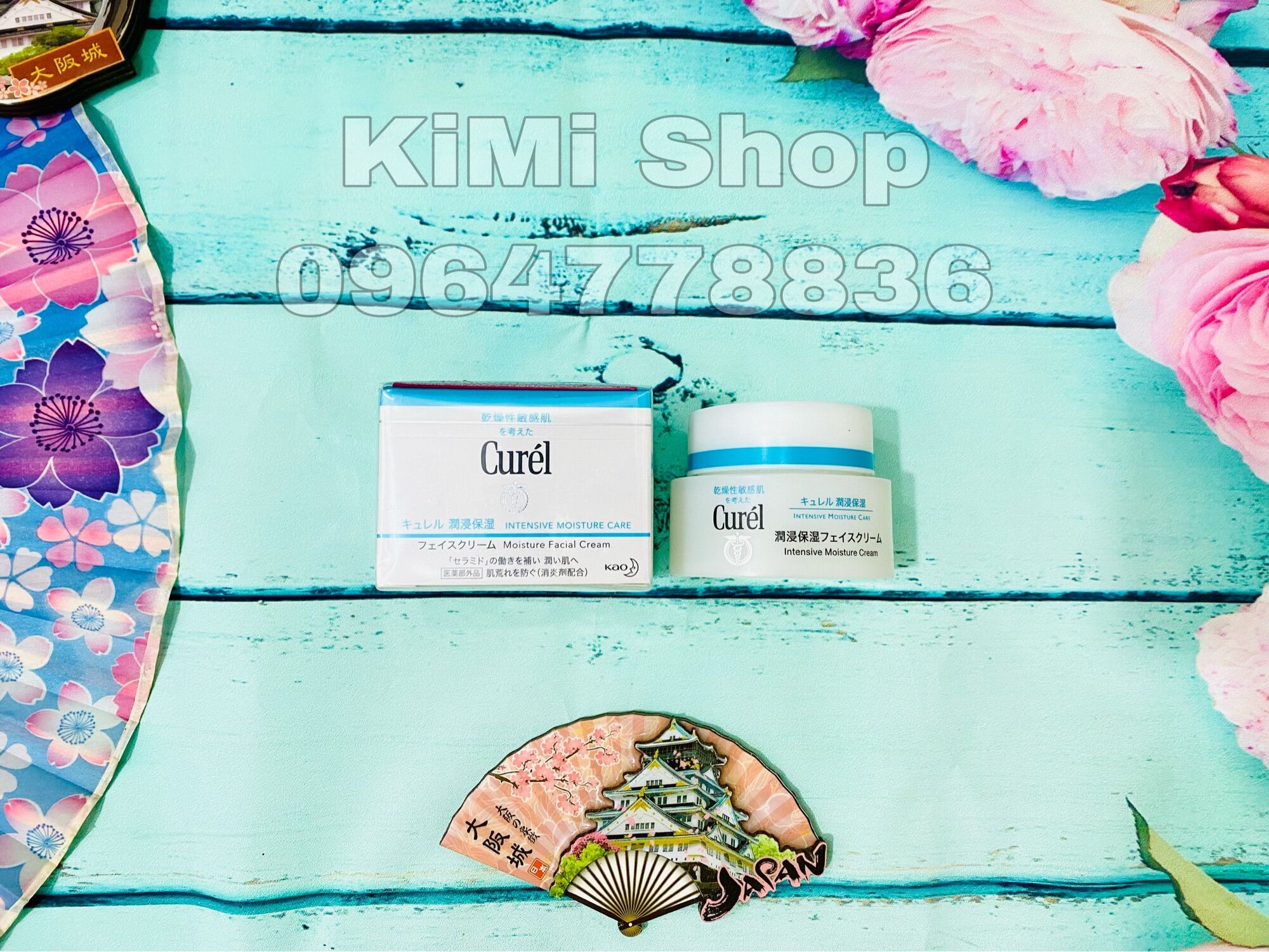 Kem dưỡng ẩm Curel Intensive Moisture Cream 40g
