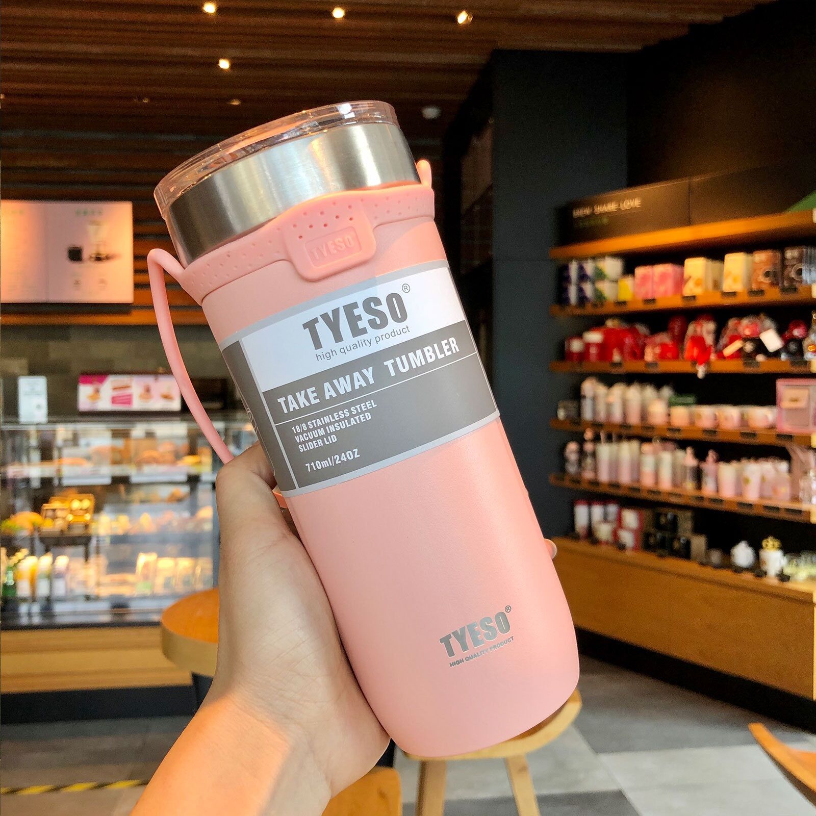 Ly Tyeso Chính Hãng 550ML + Ticker