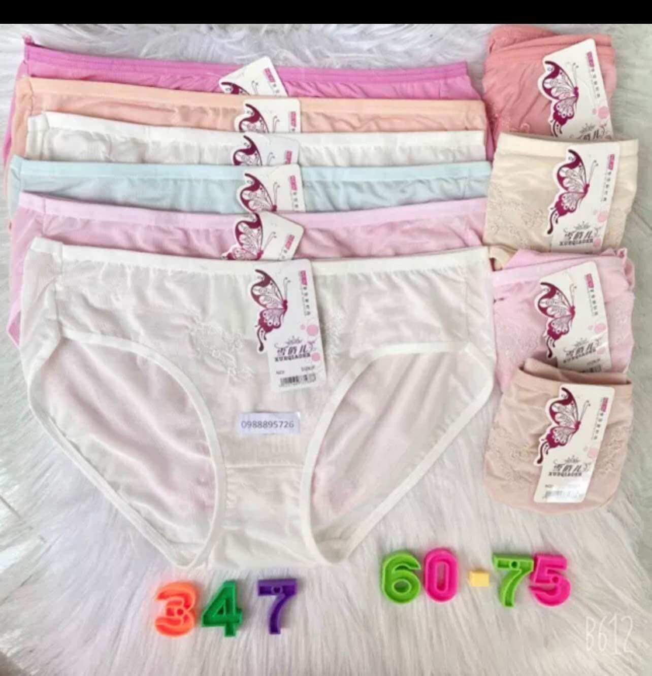 Bộ 10 Quần Lót dây hông mềm mịn