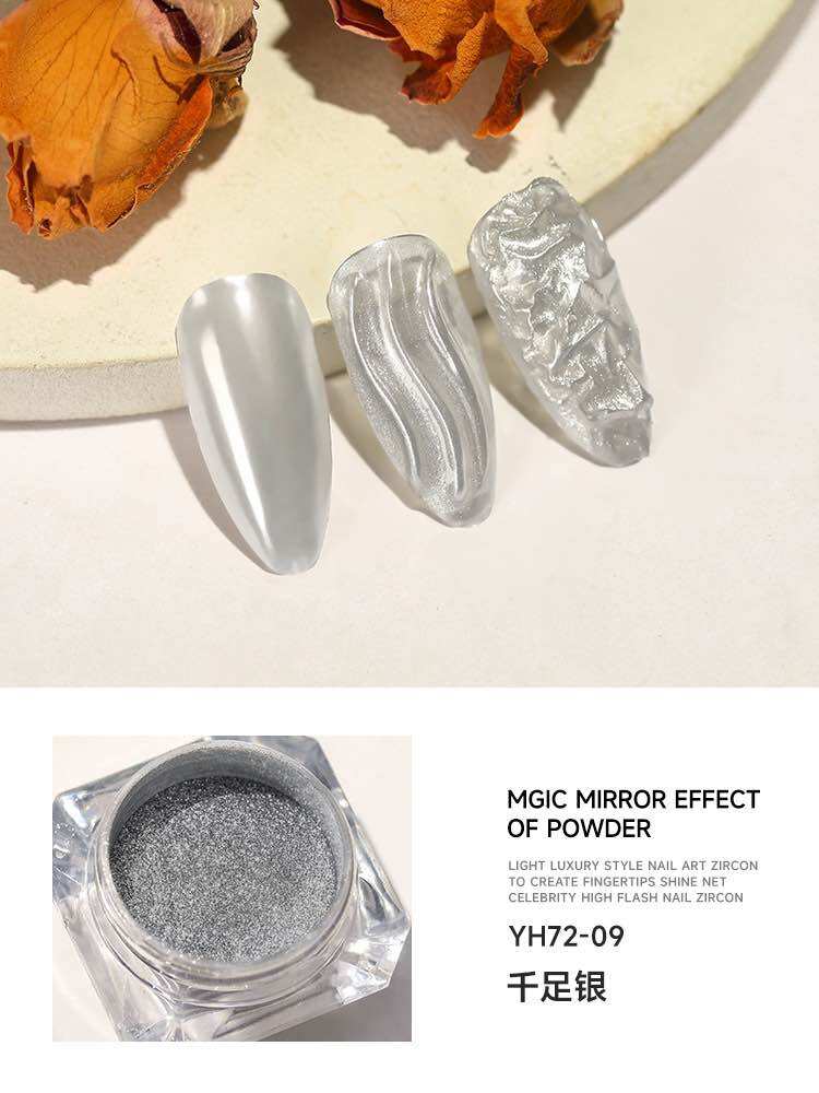 Hộp nhũ tráng gương trang trí móng tay giá rẻ