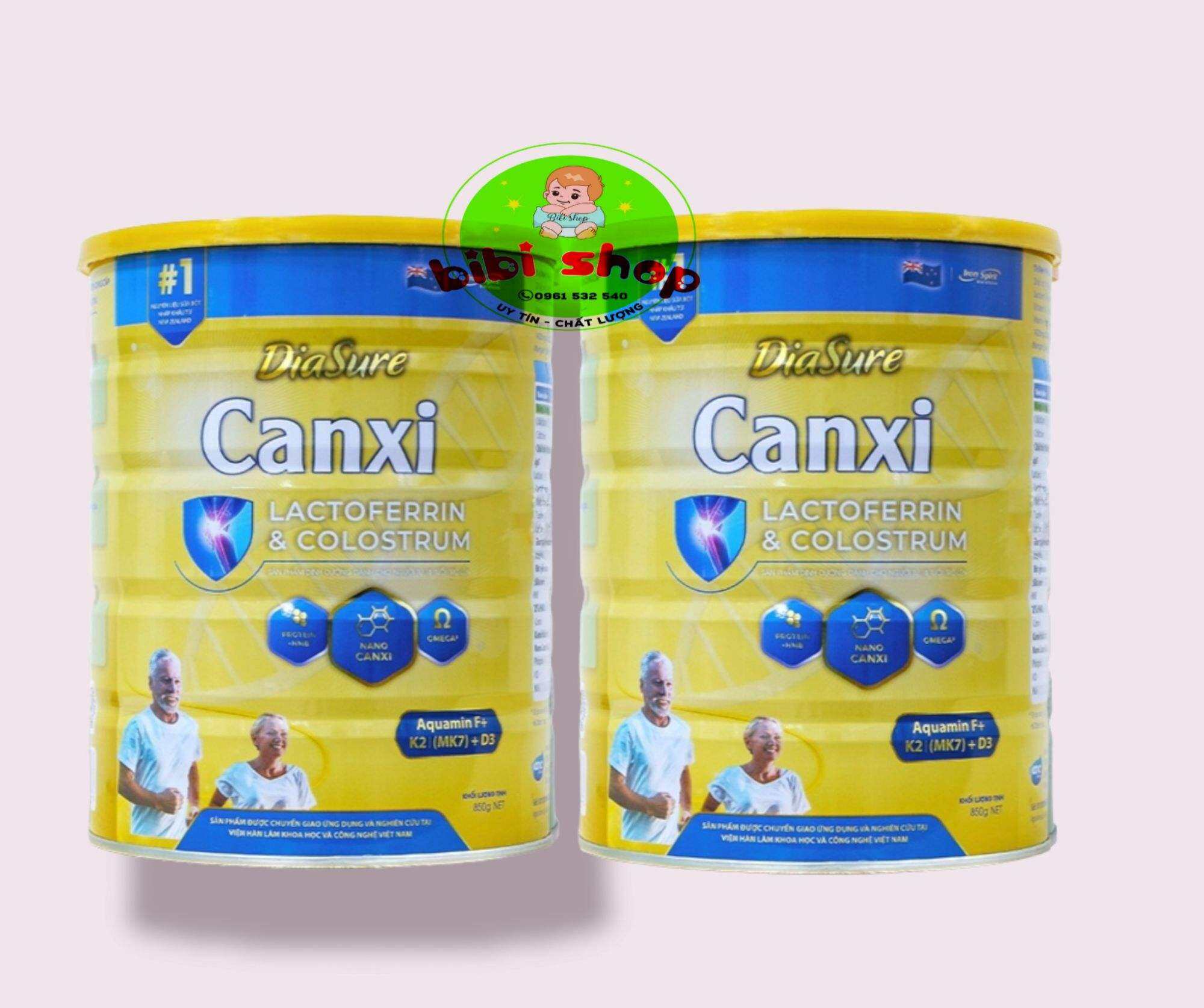 Combo 2 lon sữa diasure canxi sữa non xương khớp