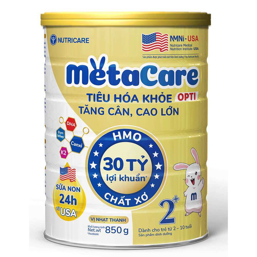 Sữa bột metacare gold số 2+ 900g - date mới, mẫu mới