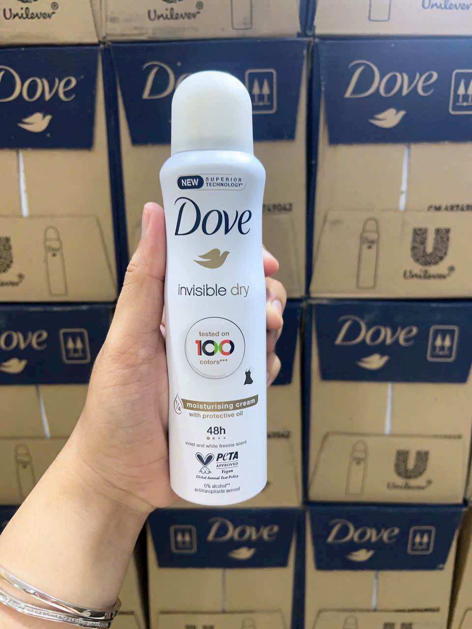 Xịt khử mùi dove 150ml