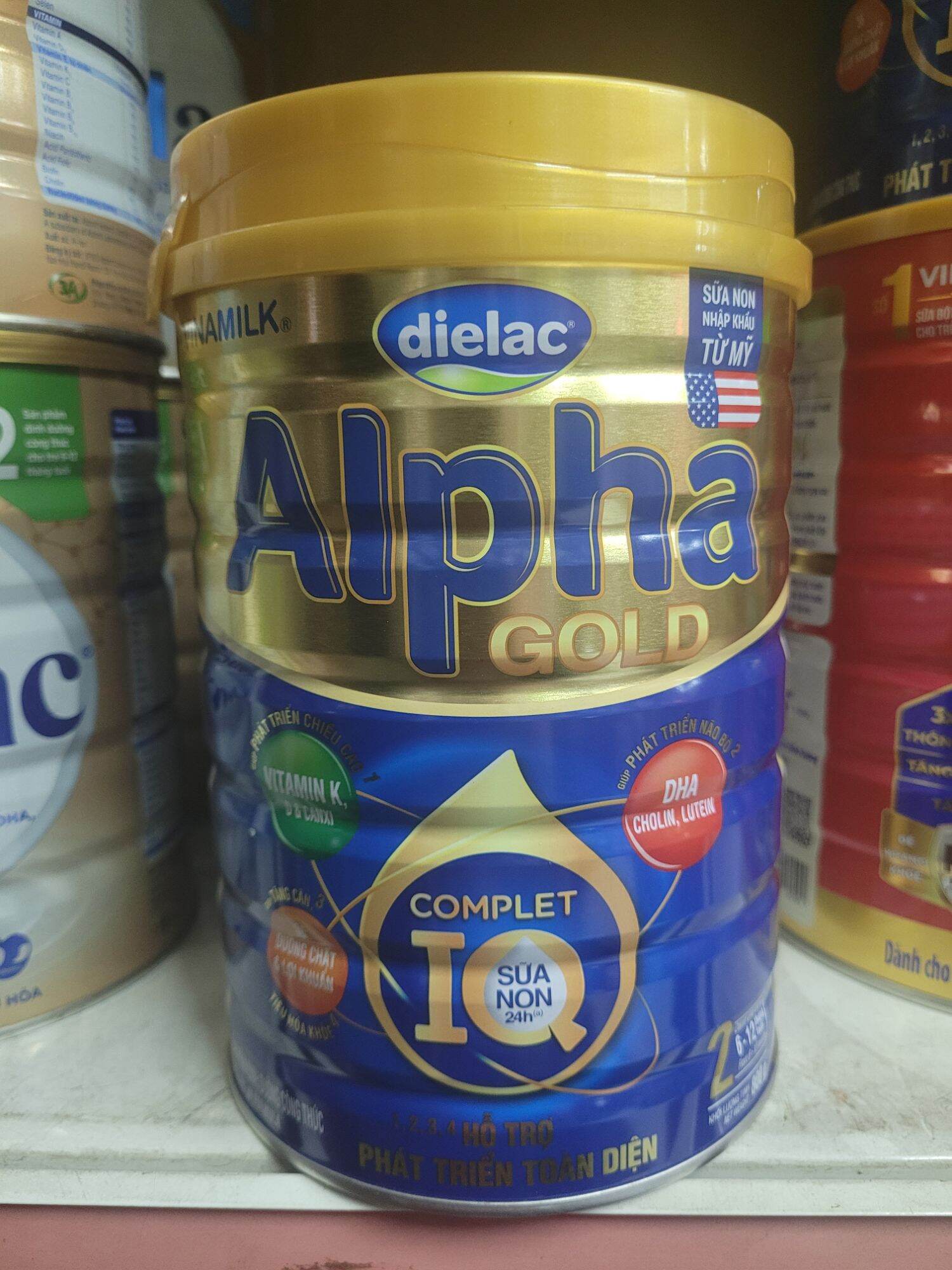 Sữa bột Dielac Alpha Gold IQ số 2