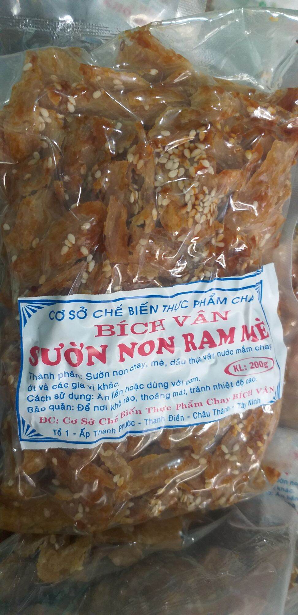 20 bọc sườn non ram mè