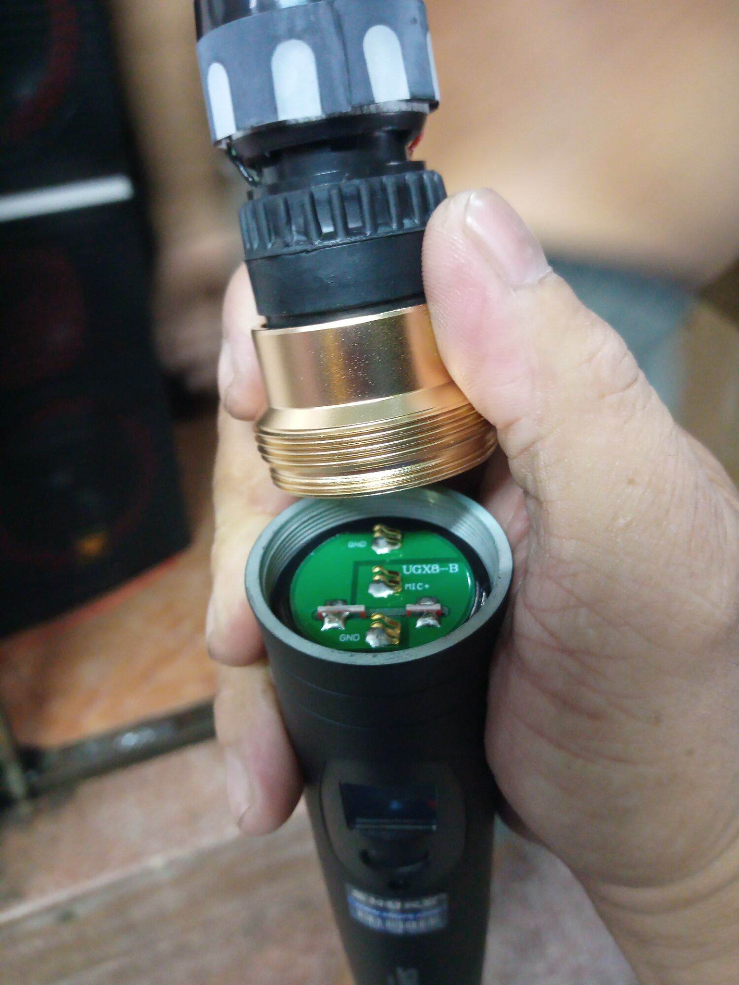 Mic shure ugx 9