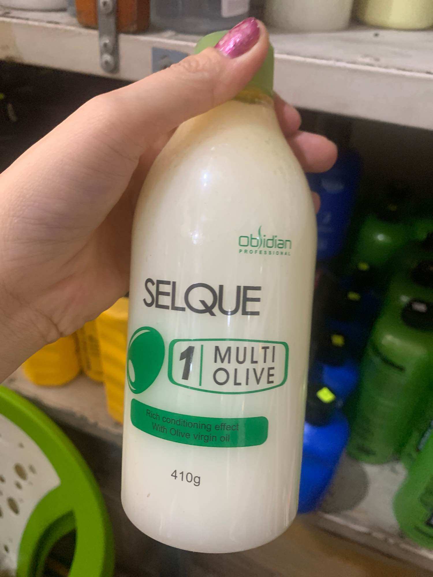 Cặp uốn  tóc obsidian seque multi olive 500ml