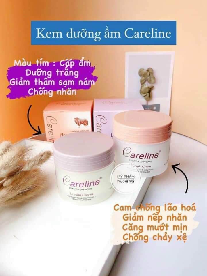 [CHÍNH HÃNG] Kem dưỡng ẩm mỡ cừu(tím.), nhau thai cừu(cam)