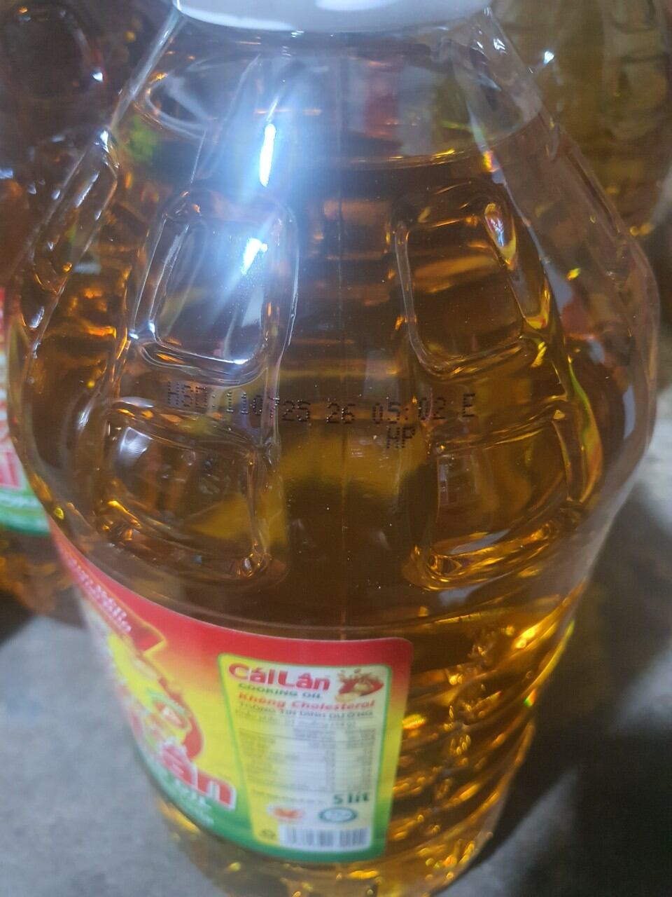 5l unicorn oil bottle