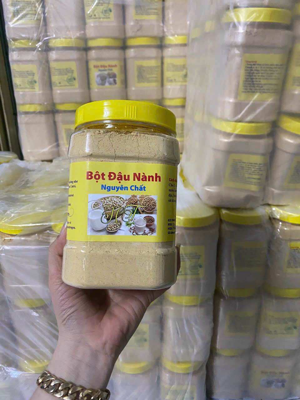 Bột đậu nành sấy - Thơm ngon đậm vị- Hộp 500g