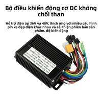 Bộ Điều Khiển Động Cơ Không Chổi Than 36V 48V 350W-500W 20A Sóng Sin Với Giao Thức SM Connectors Màn Hình LCD 2 Inch Dành Cho Xe Đạp Điện
