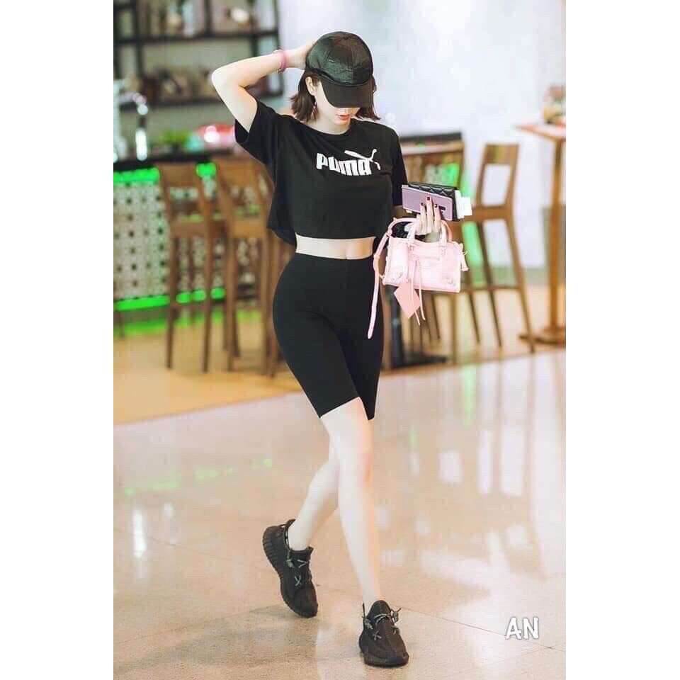 Quần legging ngố asos🌸quần lửng nâng mông🌸(freeship)