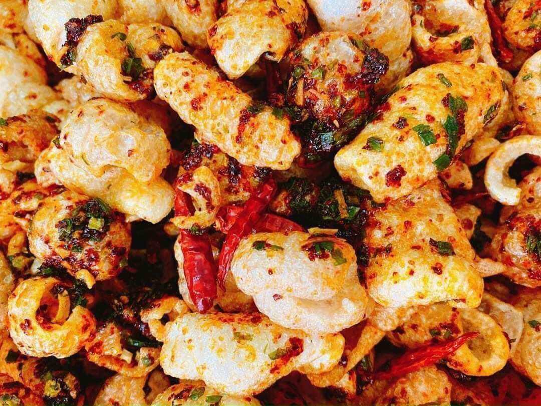 [ Siêu Ngon ]  Da Heo Mắm Hành hủ 350g