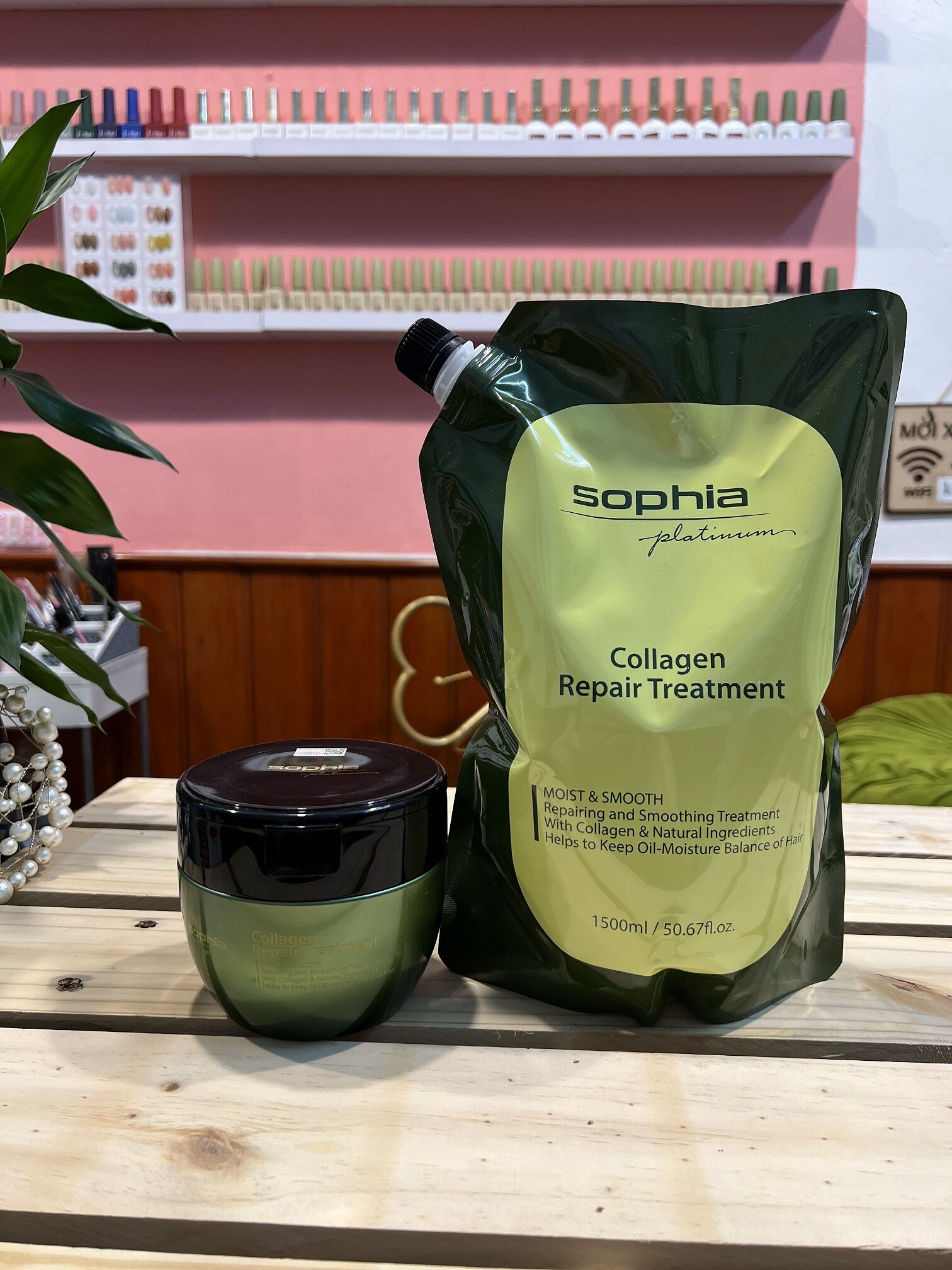 Kem hấp ủ Sophia Collagen Platinum
