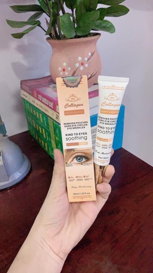 KEM COLLAGEN 701  XOÁ BỌNG MẮT, VÙNG DA NHĂN KHOÉ MẮT, GIẢM THÂM MẮT