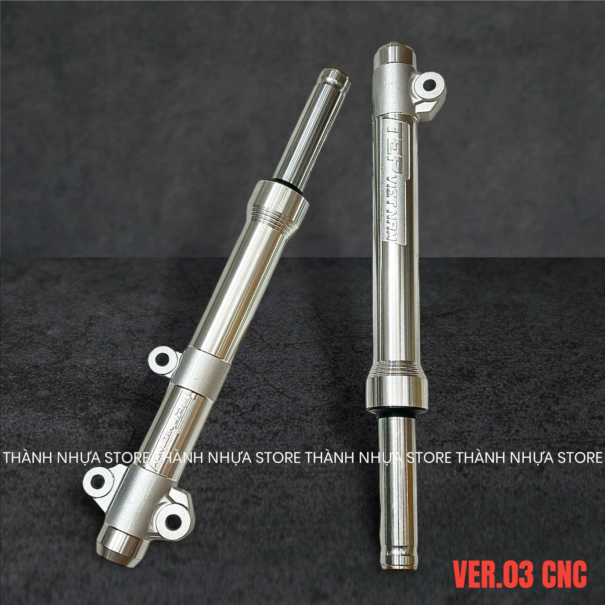 Phuộc phay sirius - Phuộc trước sirius phay cnc thái