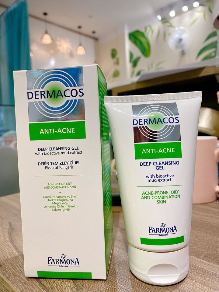 Gel Rửa Mặt Sạch Sâu DERMACOS DEEP CLEASING 150ml
