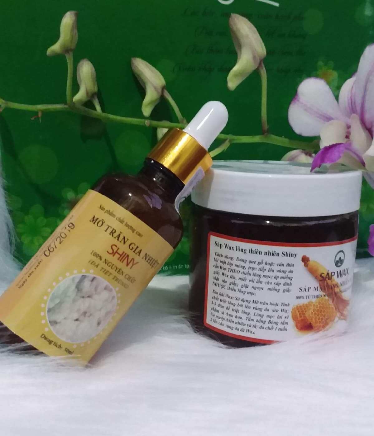 combo wax lông 100% thiên nhiên