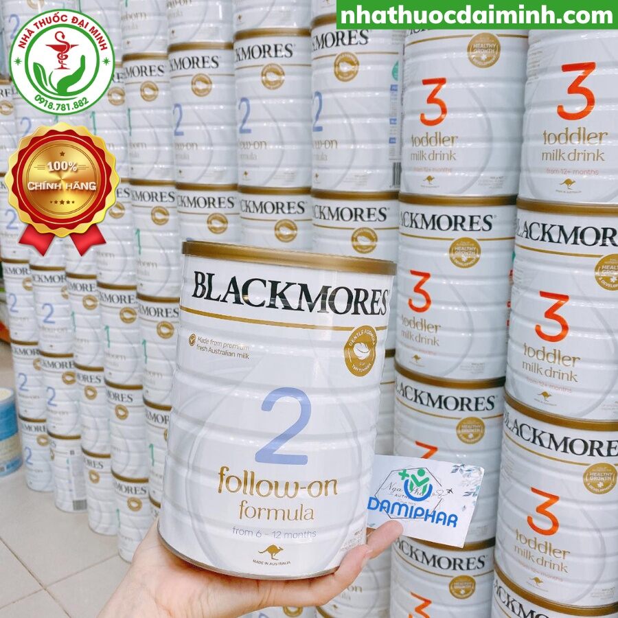 Sữa Bột Blackmores Số 2 Follow-On Formula 900g (Nhập Khẩu Úc)