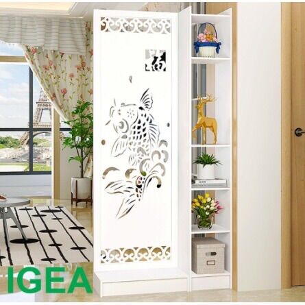 BÌNH PHONG Vách ngăn Cá Chép Hóa Rồng IG494 - 1vách 1kệ