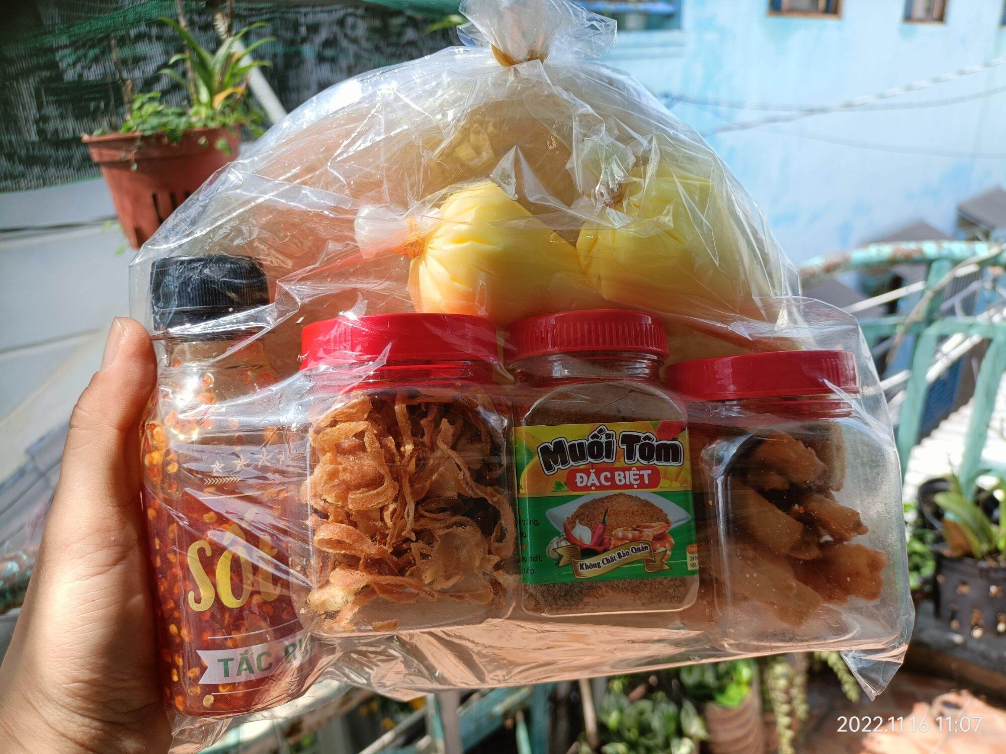 SET BÁNH TRÁNG TOP MỠ MUỐI HÀNH PHI