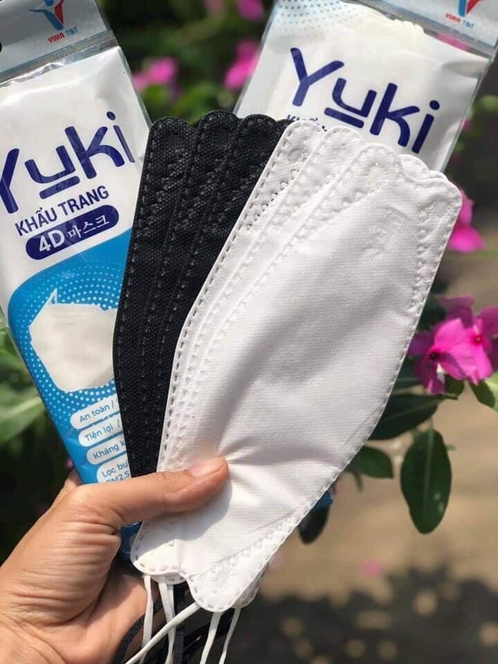 [HCM]KHẨU TRANG 4D KF94 Yoki HÀNG CTY (Bịch 10 cái) 4 Lớp