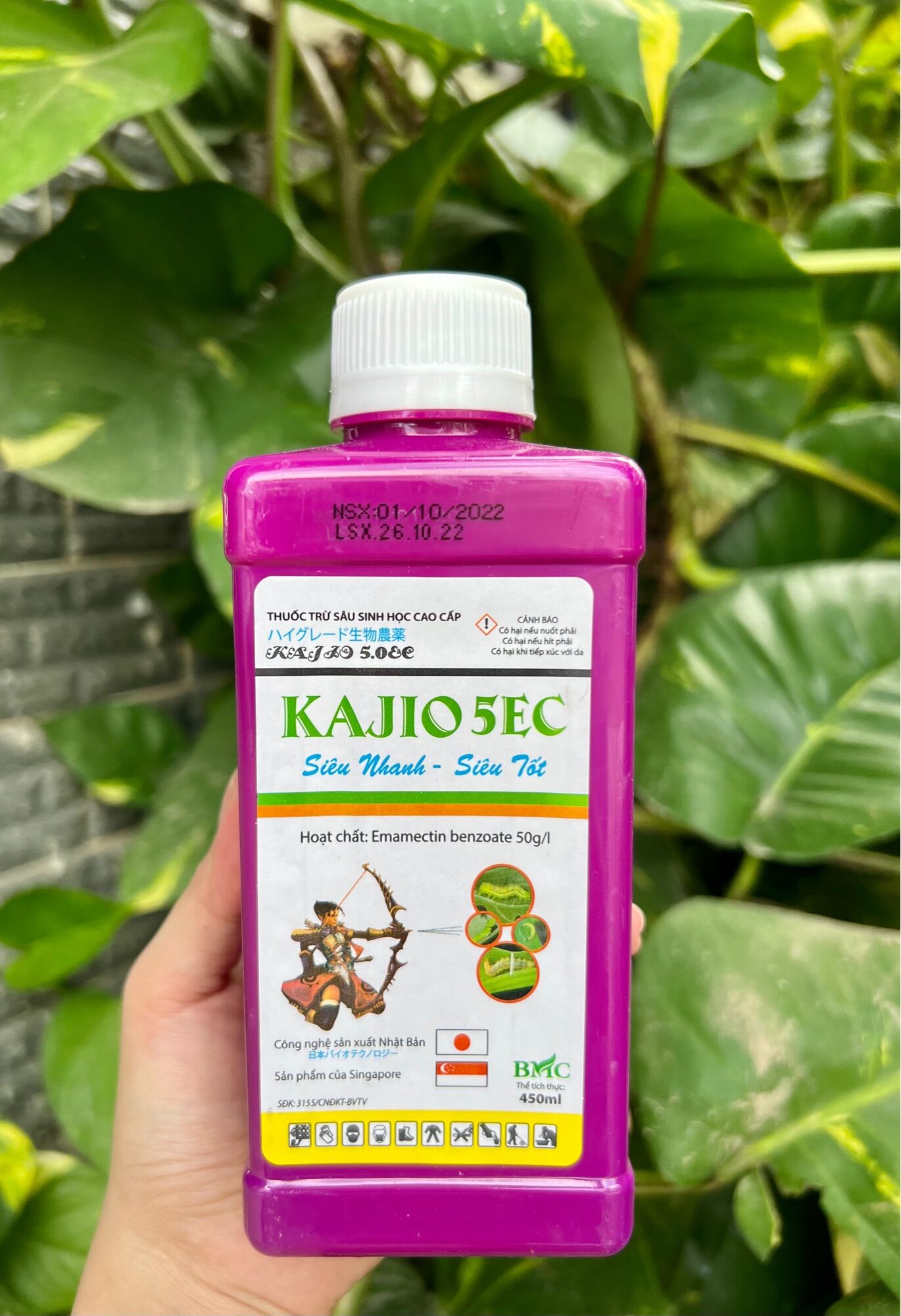 Thuốc trừ sâu sinh học cao cấp kajio 5ec 450ml - vtnn thanh thảo