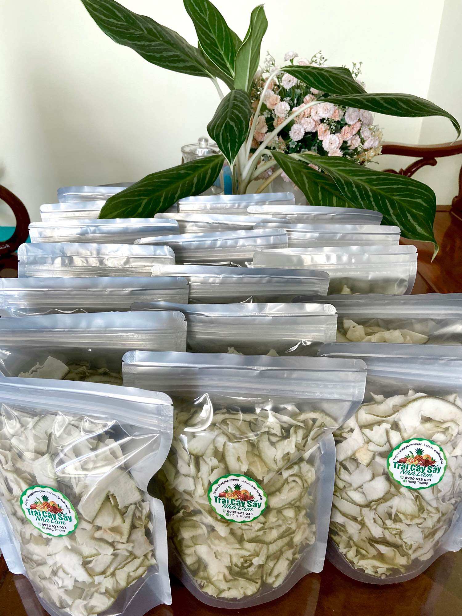 Vỏ bưởi sấy giòn 200g (gói to)