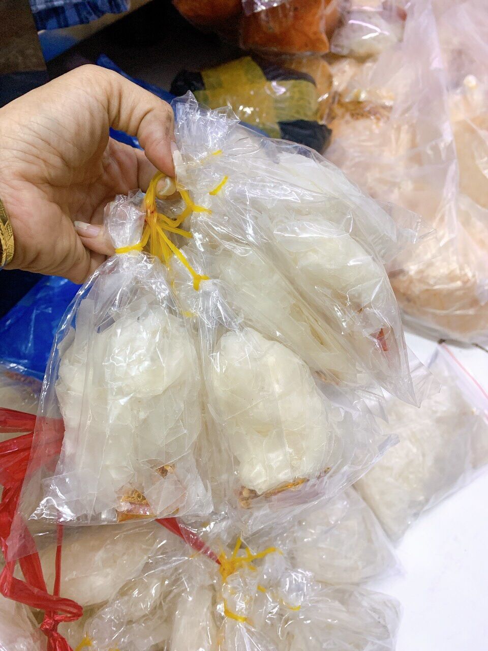 [HCM]Bánh tráng muối sate 17k/sâu/10b