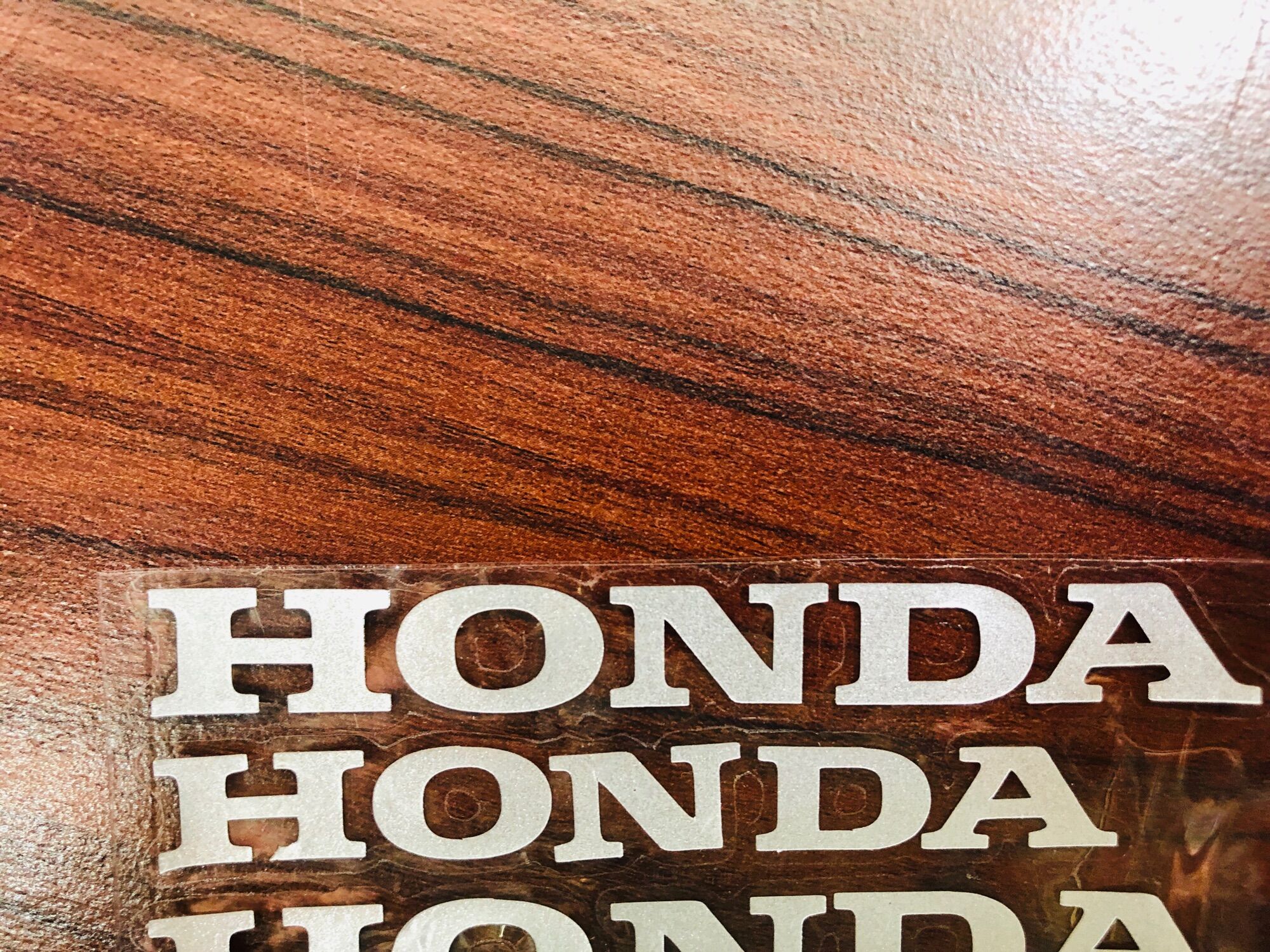 CHỮ HONDA BỬNG VISION BẠC DECAL