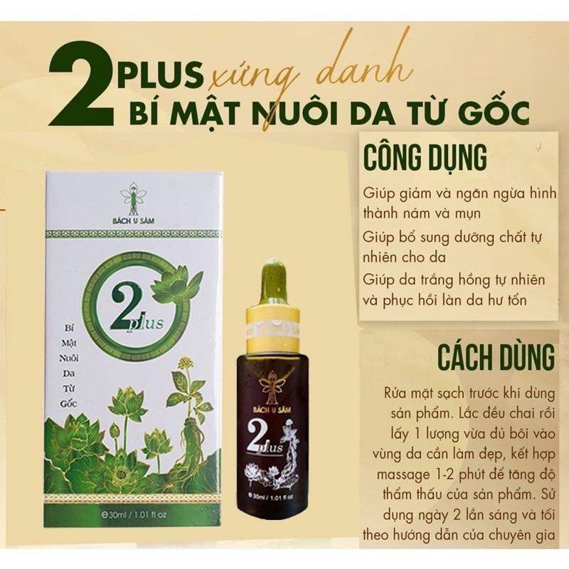 Bách y sâm - bạch linh 02 chuyên mụn (mẫu mới 30ml)