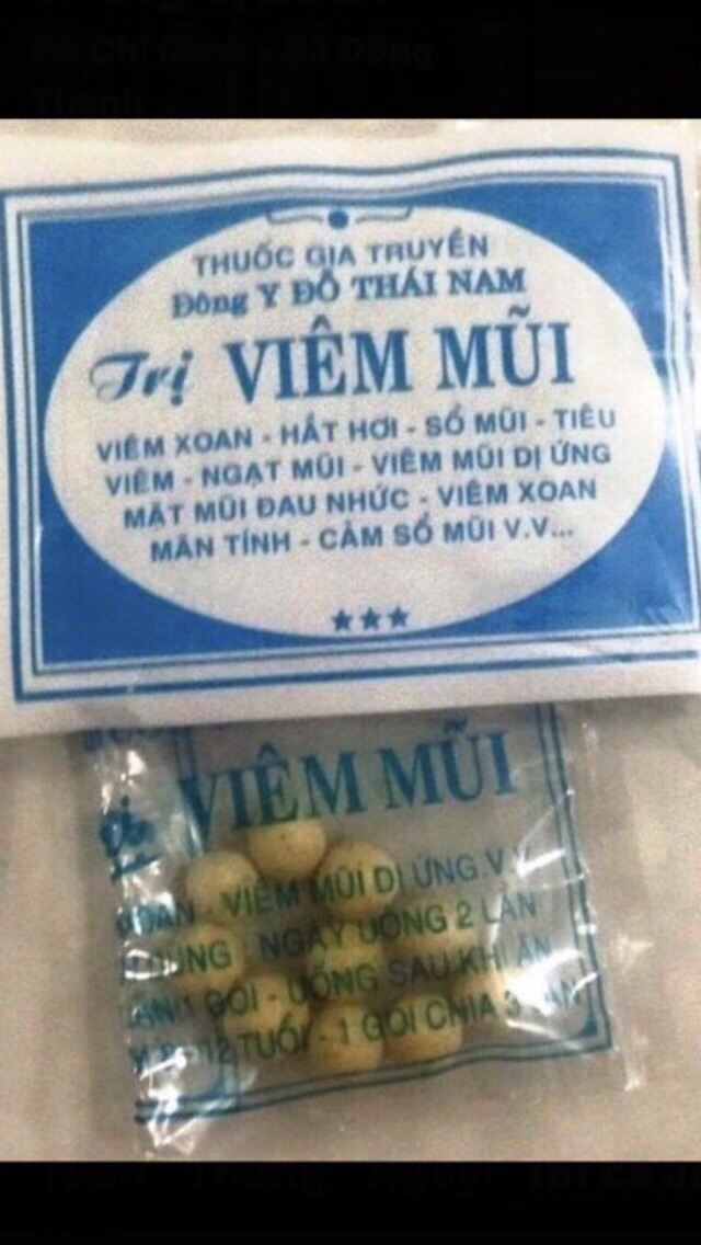 [HCM]50 gói viêm mũi Đỗ Thái Nam nhập khẩu