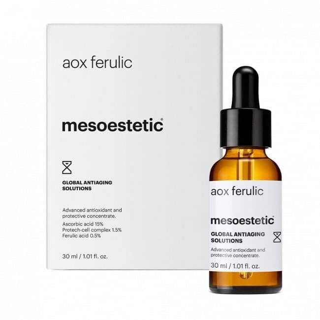 Tinh chất serum sáng da mờ thâm nám Aox ferulic vitamin C Mesoestetic